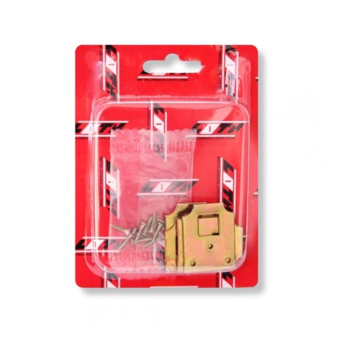 Prendedor de Armário 81 - Bicromatizado - Cartela Blister