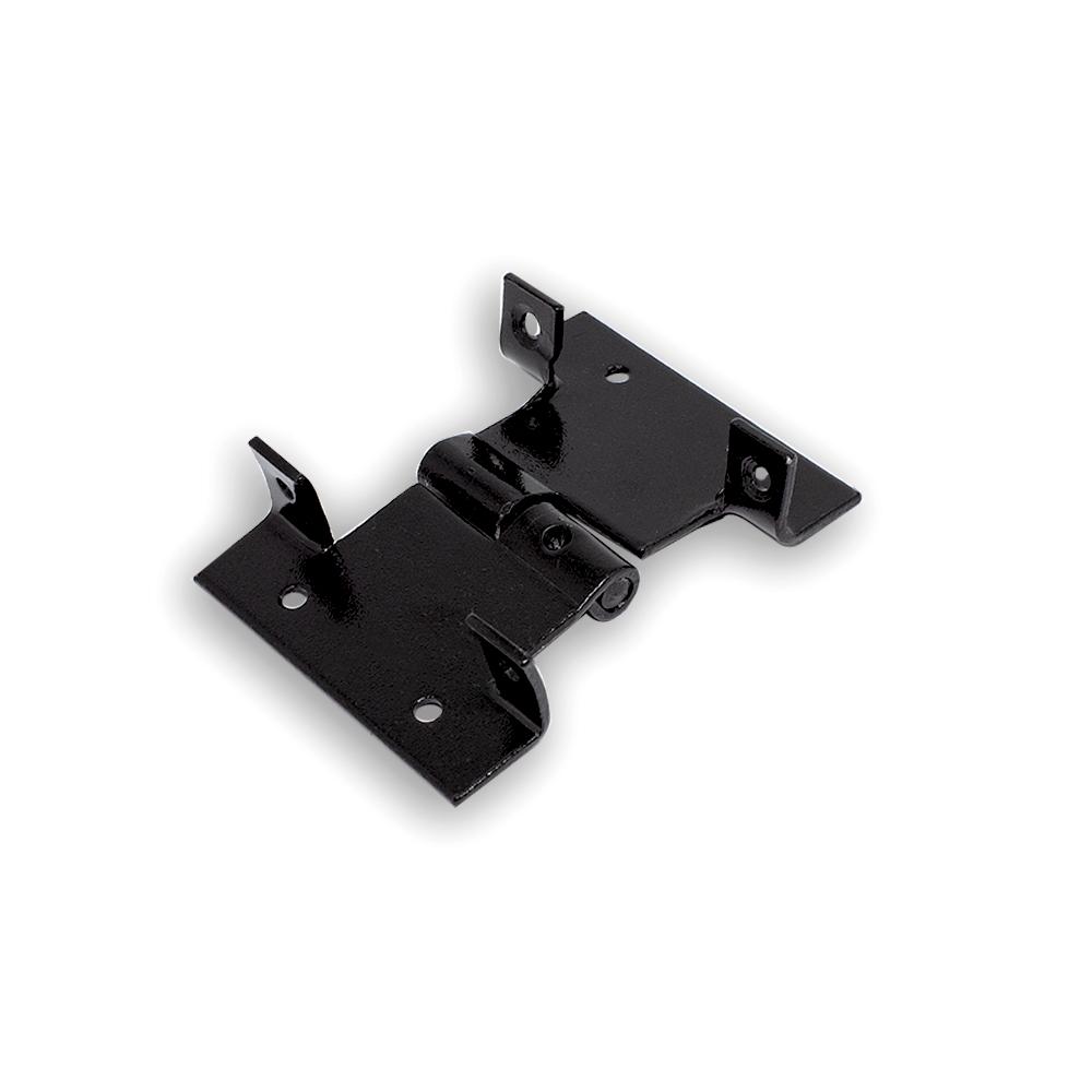 Dobradiça para Veneziana 10 cm - Cromatizado Preto - Embalagem Padrão