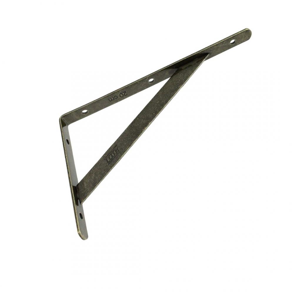 Cantoneira para Prateleira com Reforço 25 cm - Ouro velho - Embalagem Padrão