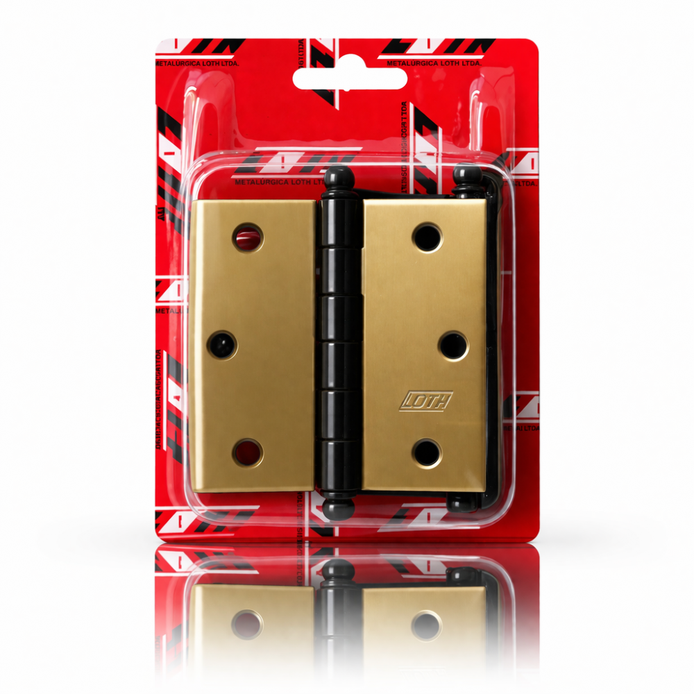 Dobradiça Pino Bola 3x3,0