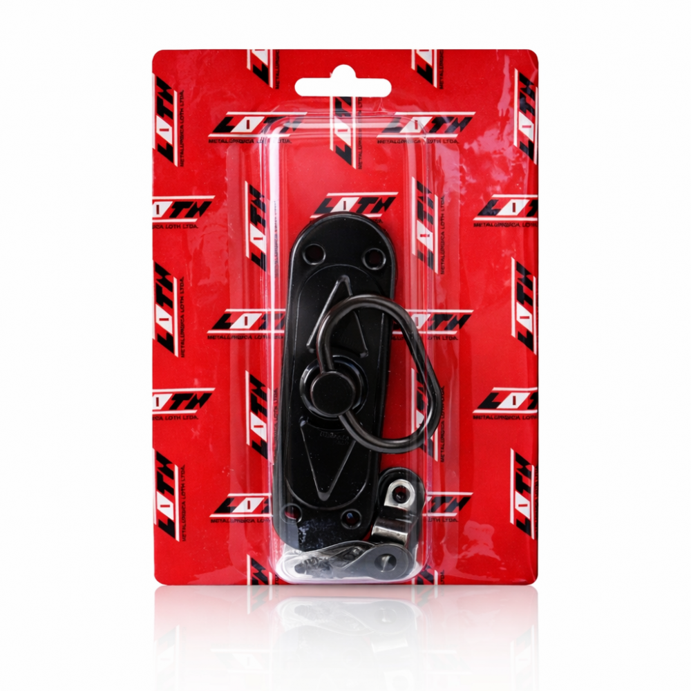 Cremona para Janela - Cromatizado Preto - Cartela Blister