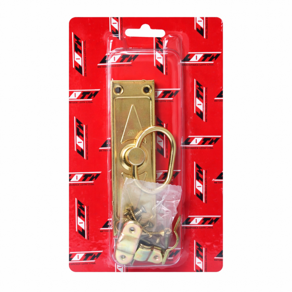 Cremona Retangular para Janela - Bicromatizado - Cartela Blister