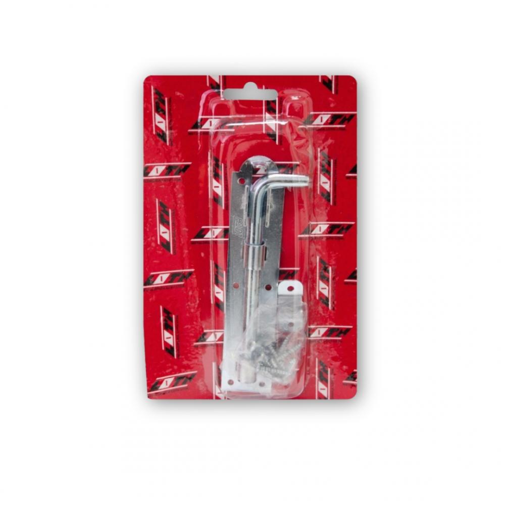 Ferrolho Fio Redondo 6,0" - Zincado - Cartela Blister